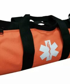 O2 Oxygen Duffle Responder Trauma Sleeve Bag with Star of Life Logo Fire Fighter