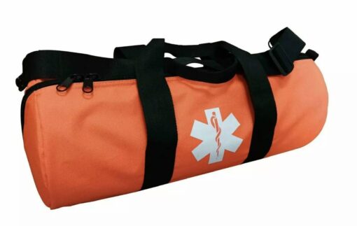 O2 Oxygen Duffle Responder Trauma Sleeve Bag with Star of Life Logo Fire Fighter